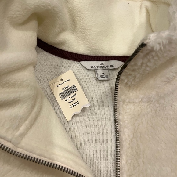 L.L.Bean signuature woman’s fleece size small- NWT - Picture 4 of 7